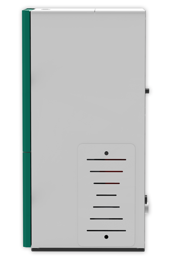 ПЕЛЕТЕН КОТЕЛ - MARELI SYSTEMS SBN / ECOSTAR 12 kW, 18 kW, 24 kW, 30 kW и 35 kW - ИЗГЛЕД ОТДЯСНО