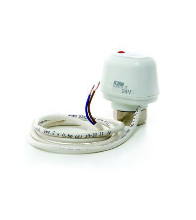 ЕЛЕКТРОТЕРМИЧНА ЗАДВИЖКА ON/OFF, 24V И 230V - ICMA 983
