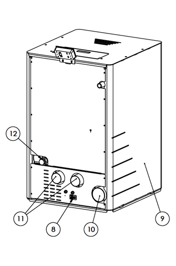 ПЕЛЕТЕН КОТЕЛ - BURNIT ADVANT B35 35 kW - СХЕМА 3